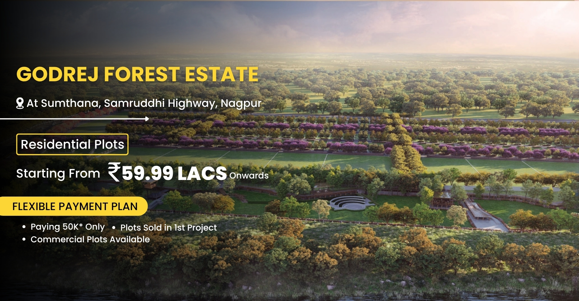 Godrej Forest Estate Nagpur — Premium Residential Plots at Sumthana, Samruddhi Highway